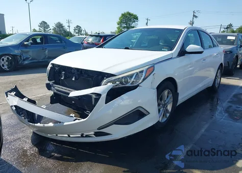 2016 Hyundai Sonata Se из США, поврежденный, VIN 5NPE24AF2GH412055